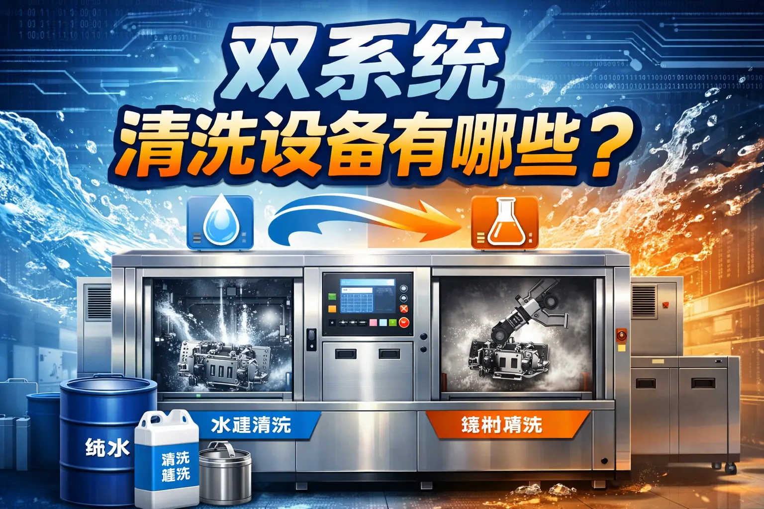 双系统清洗设备有哪些