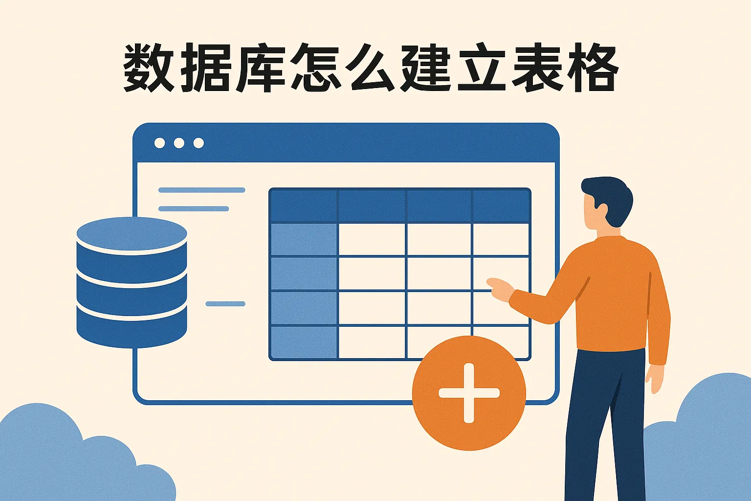 数据库怎么建立表格
