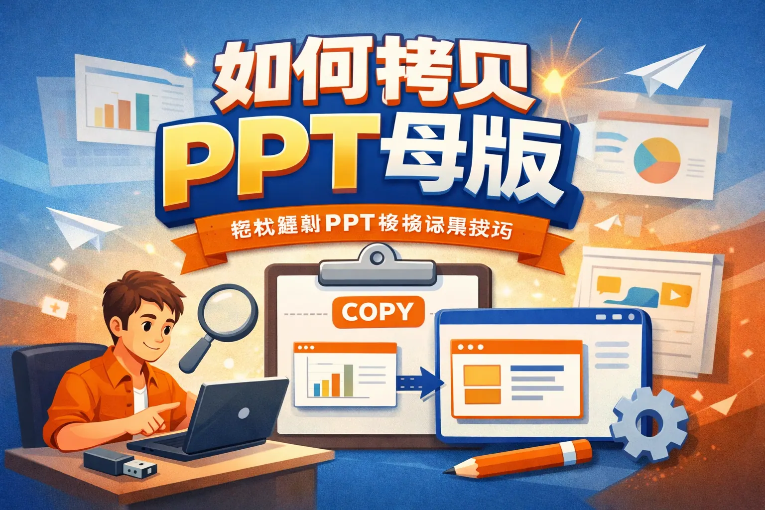 如何拷贝ppt母版