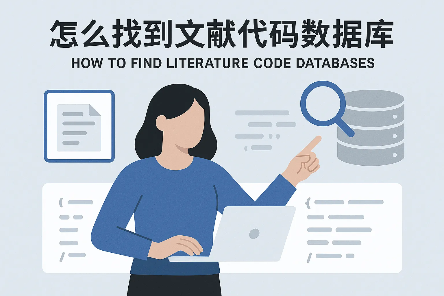 怎么找到文献代码数据库