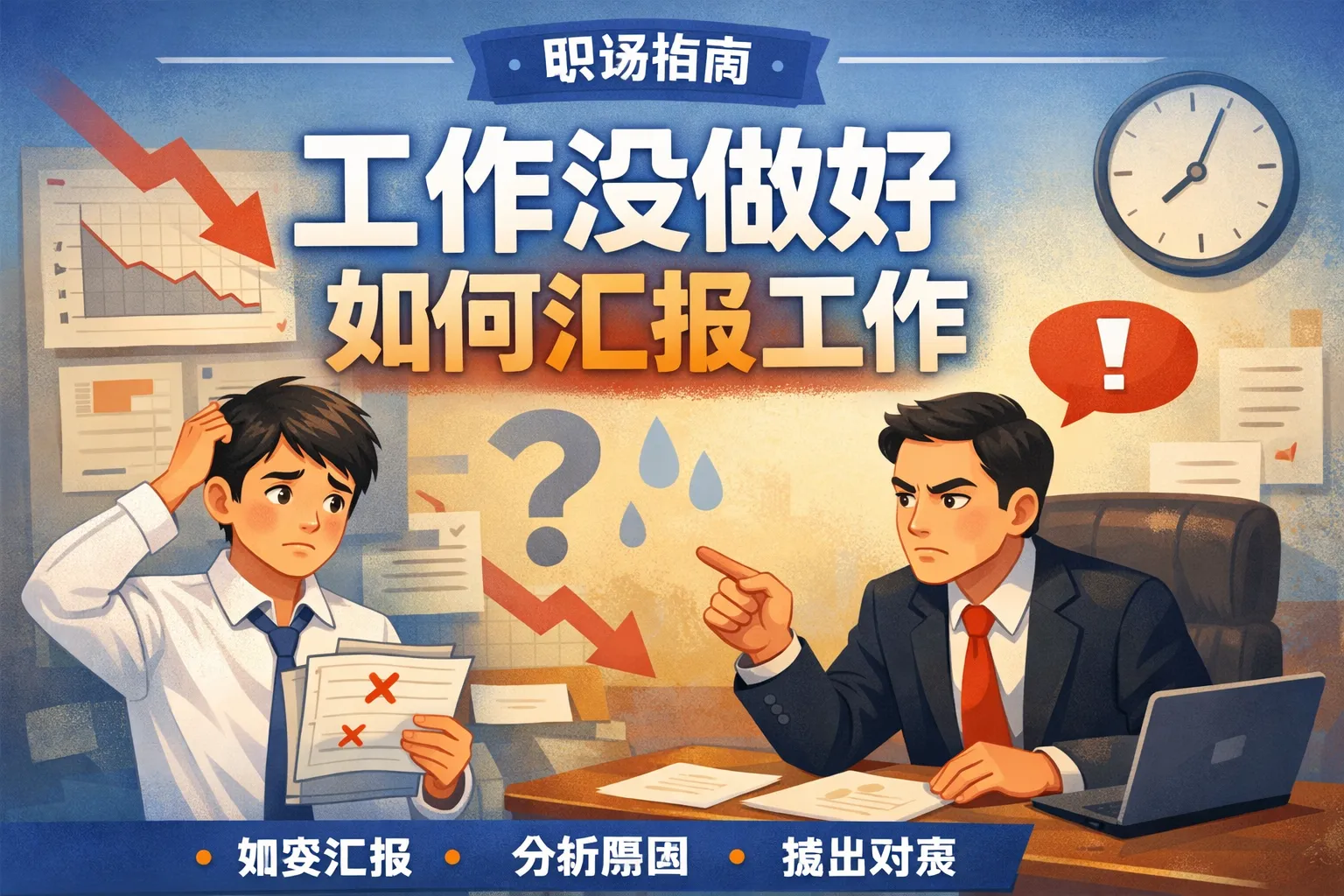 工作没做好如何汇报工作