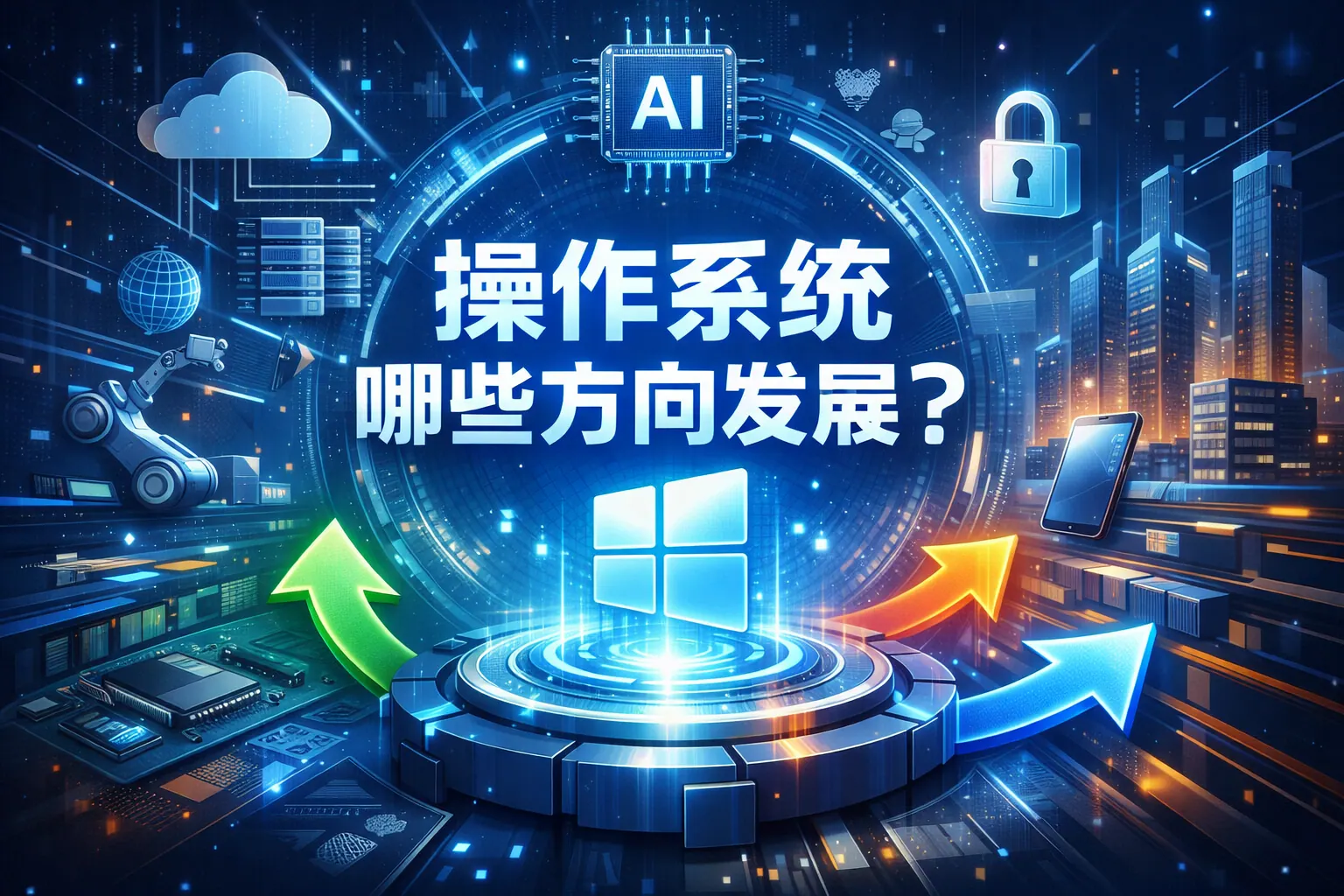 操作系统哪些方向发展