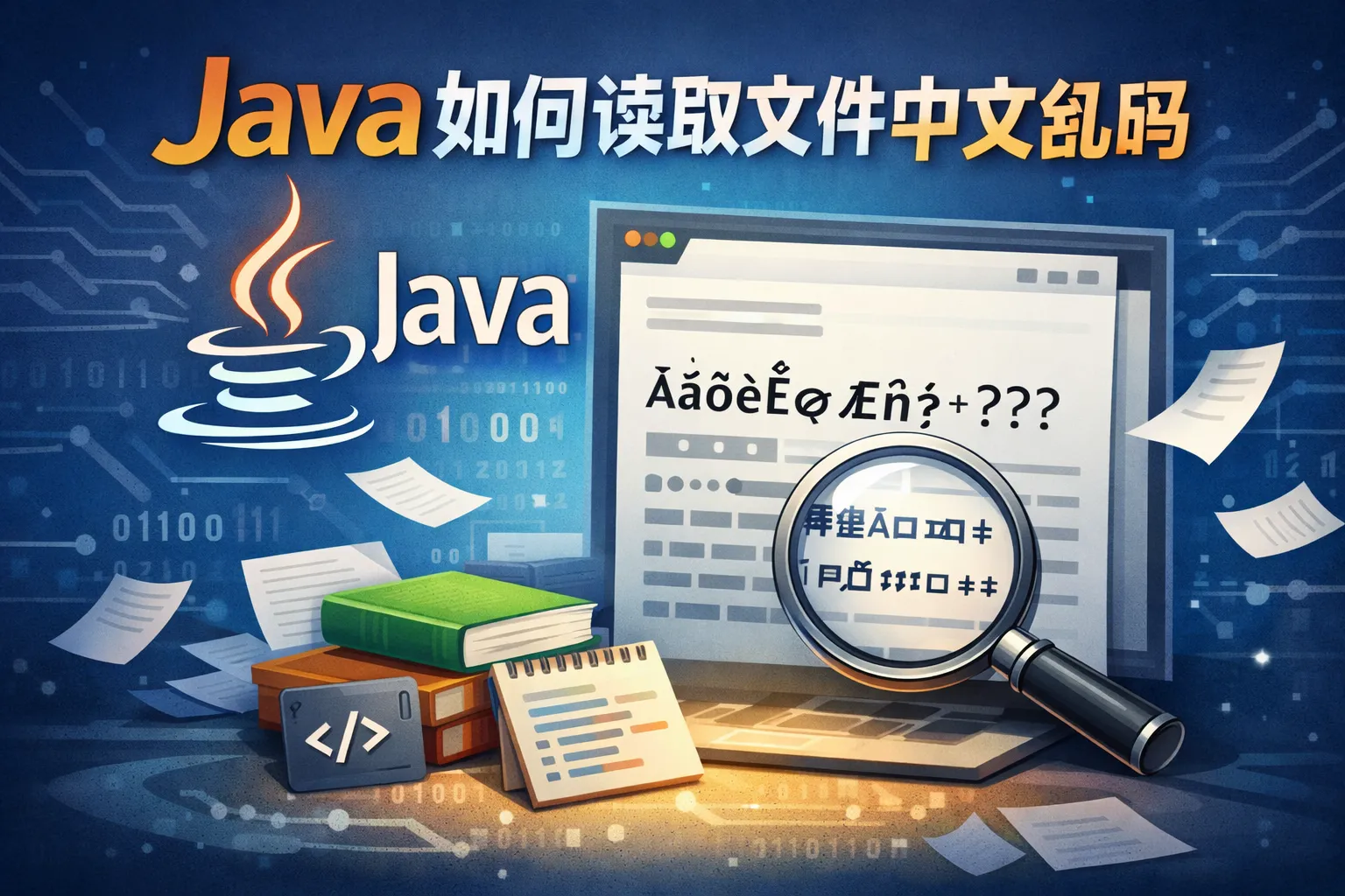 java如何读取文件中中文乱码