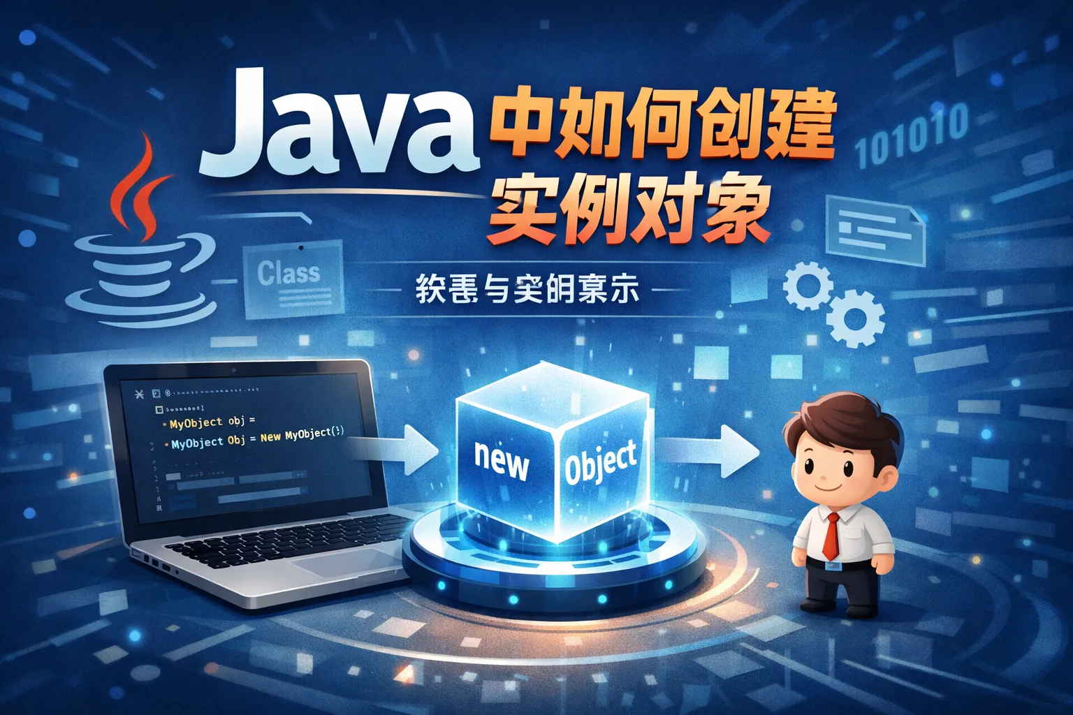 java中如何创建实例对象