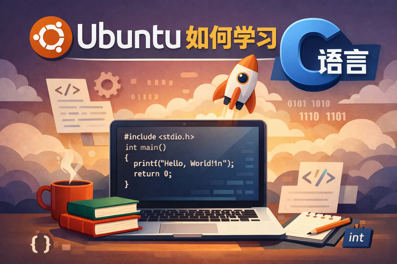 ubuntu如何学习c语言