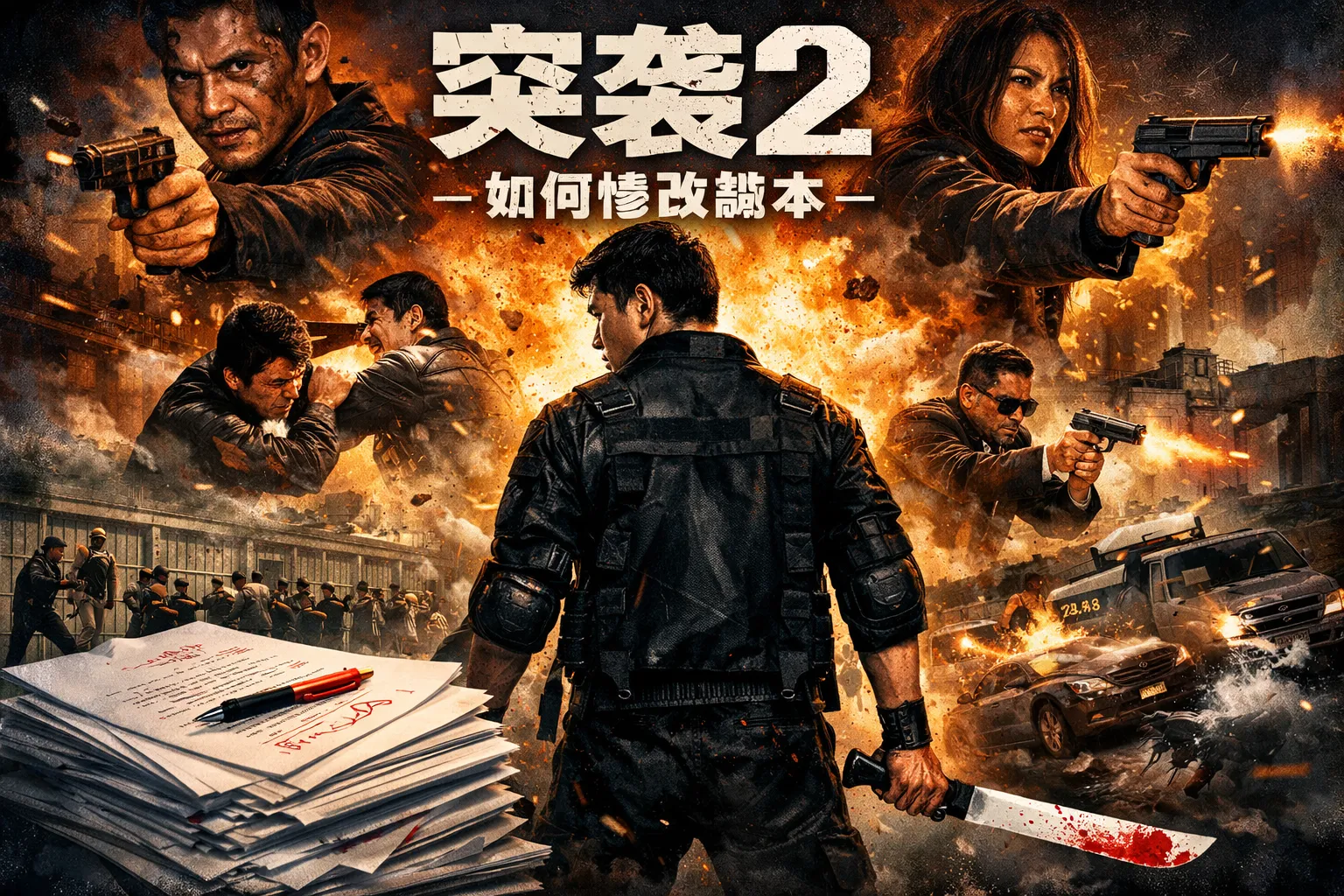 突袭2如何修改脚本