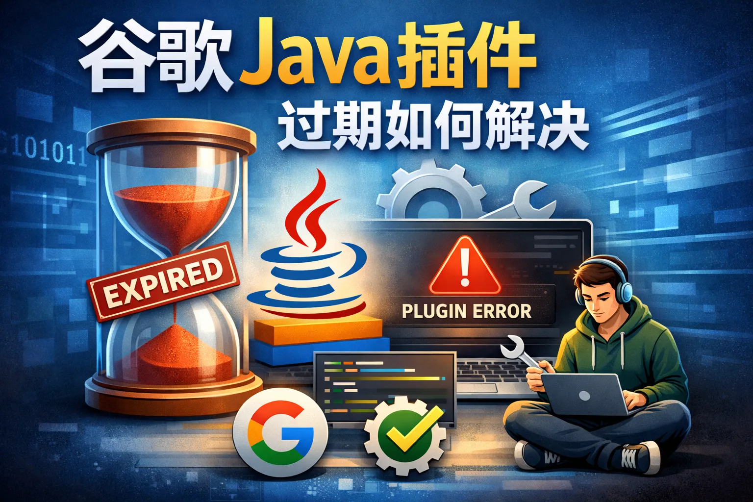 谷歌java插件过期如何解决