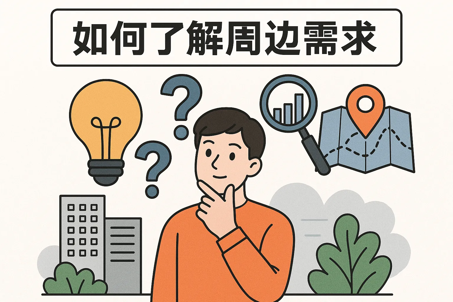 怎么了解到周边需求