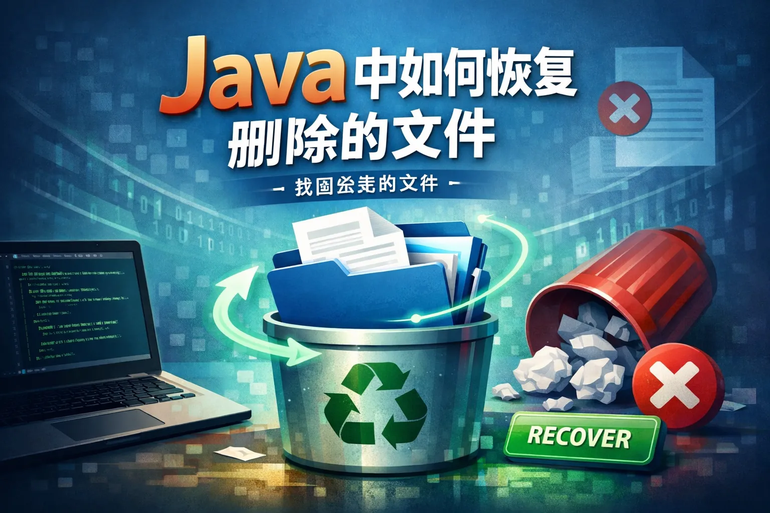 java中如何恢复删除的文件