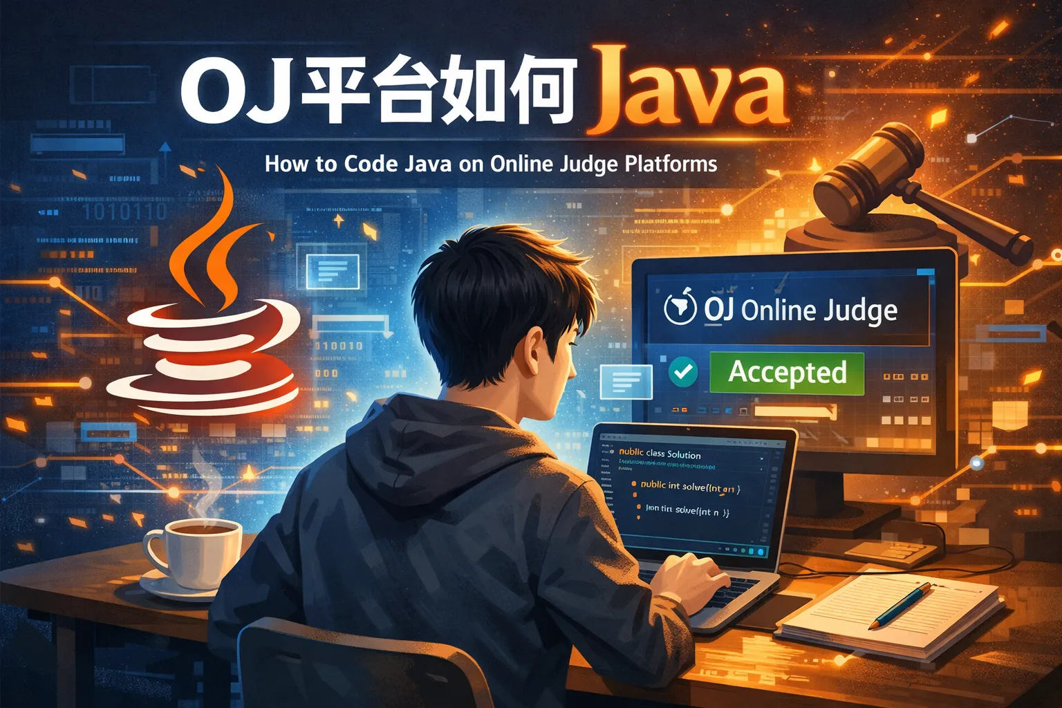 OJ平台如何写java