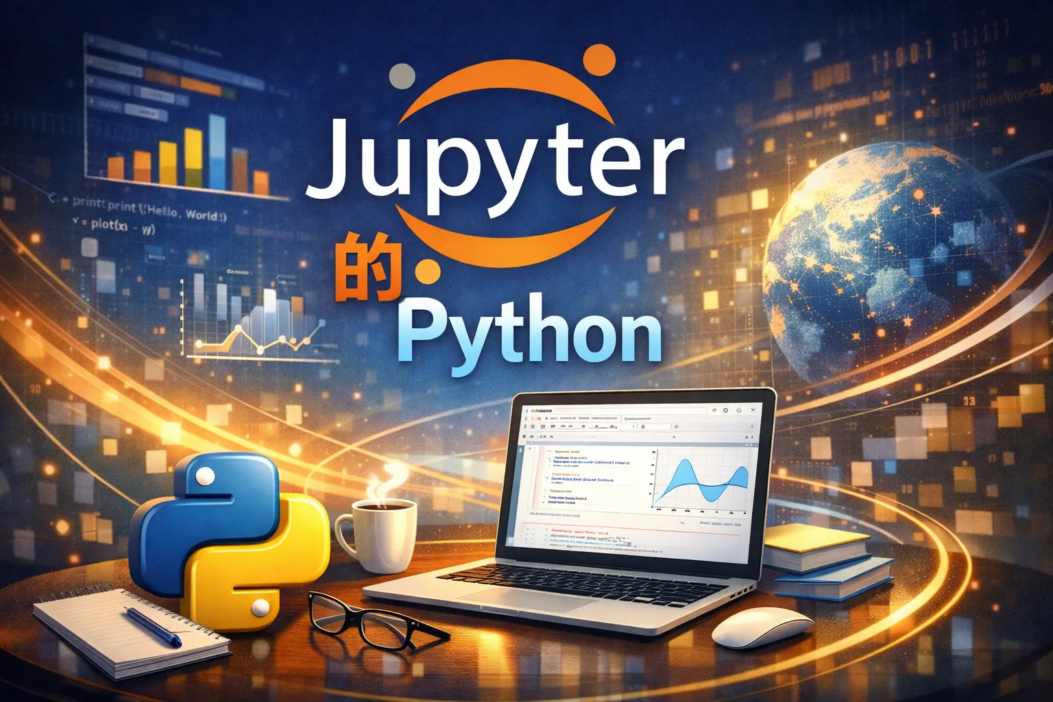 Just Python jupyter的Python为实心