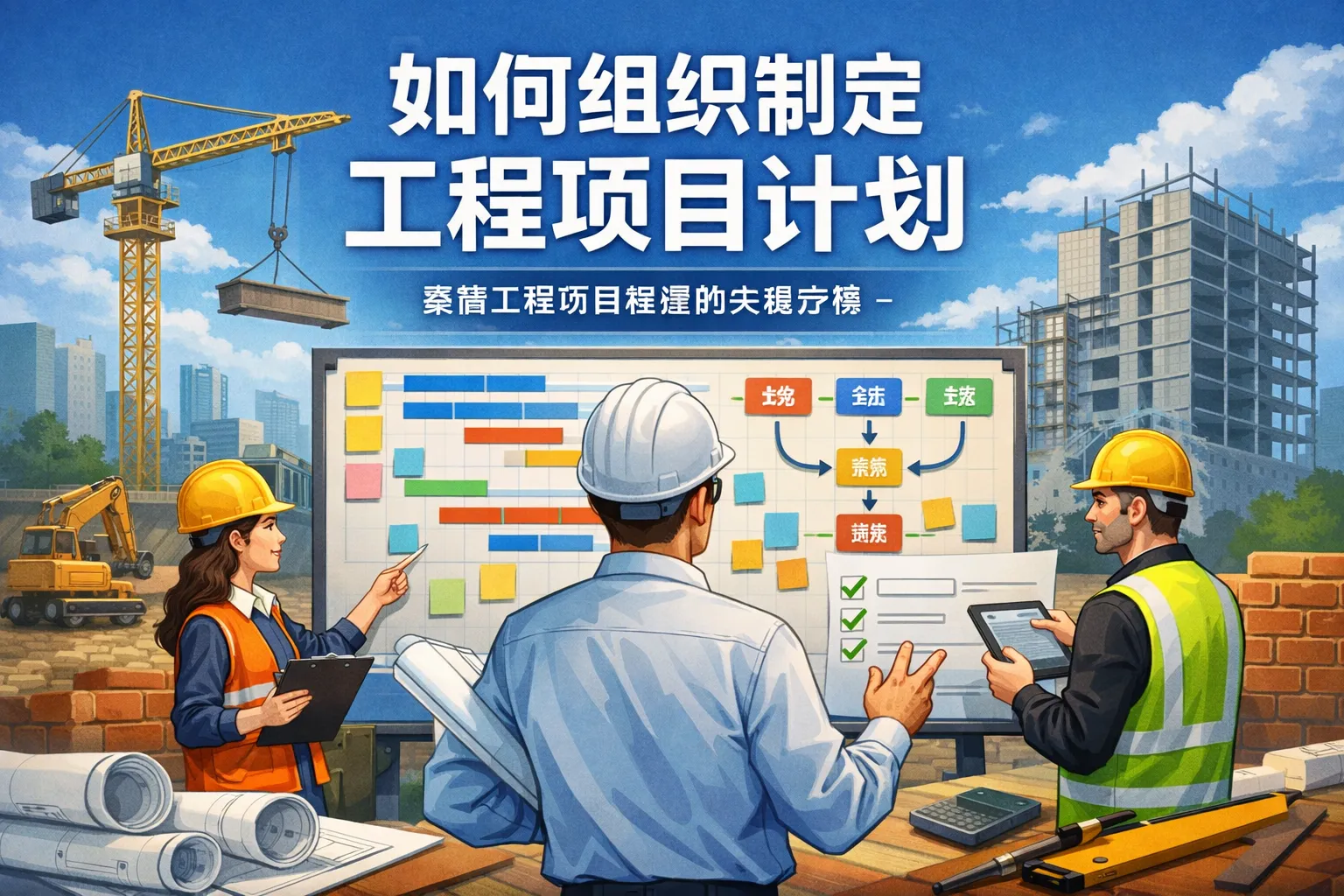 如何组织制定工程项目计划