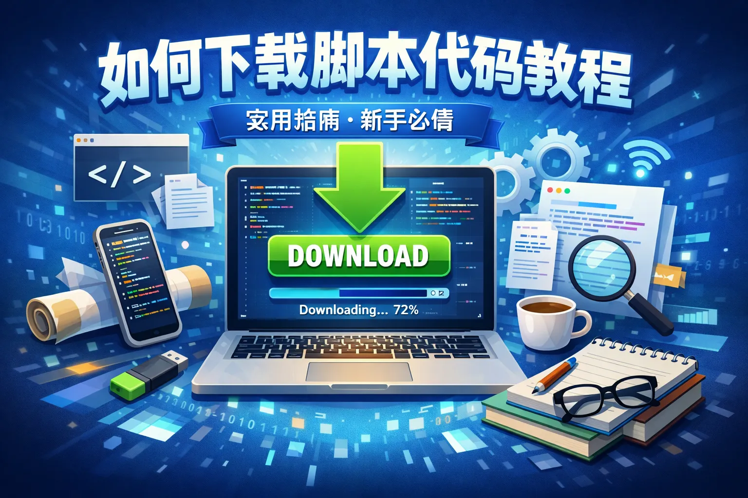 如何下载脚本代码教程