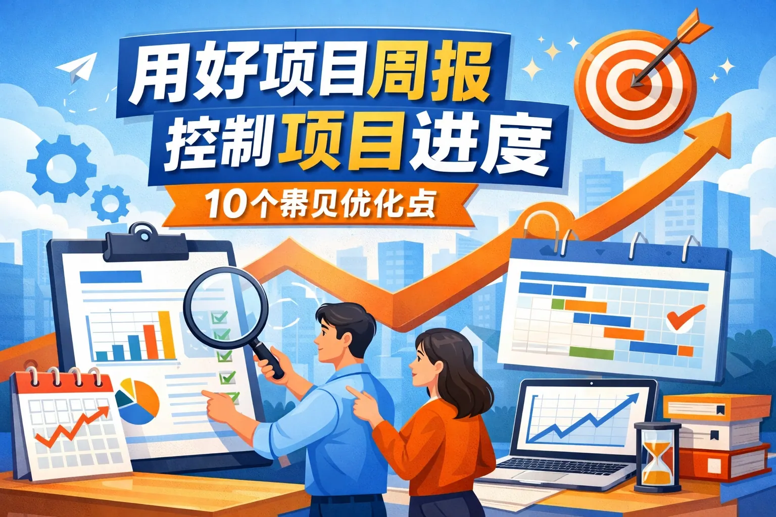 用好项目周报控制项目进度：10个常见优化点