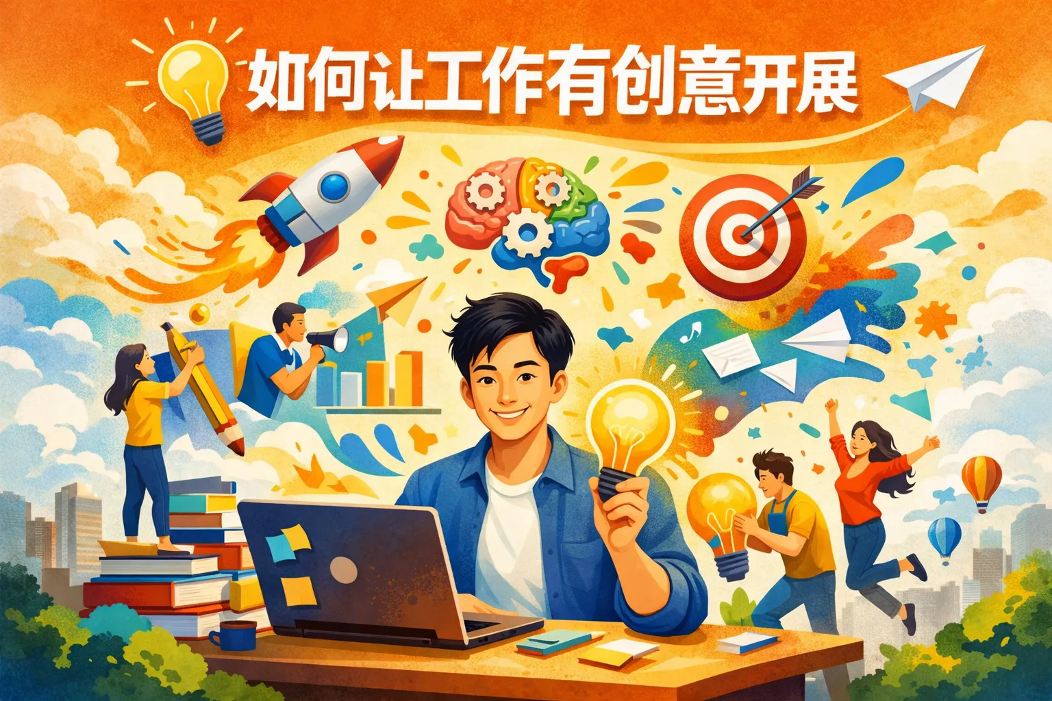 如何让工作有创意开展