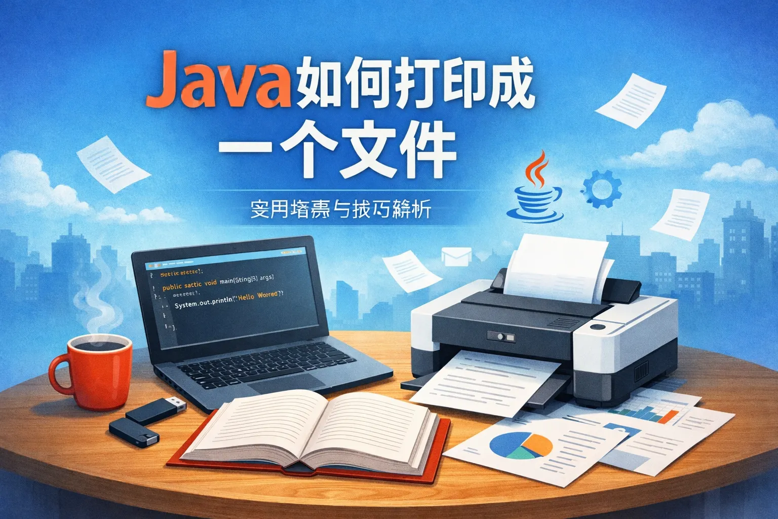 java如何打印成一个文件