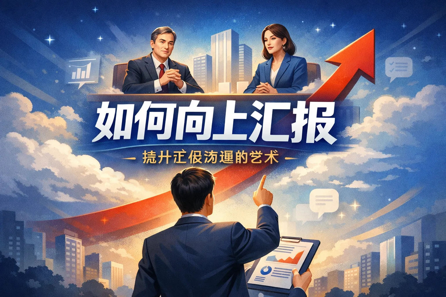 如何向上词汇报