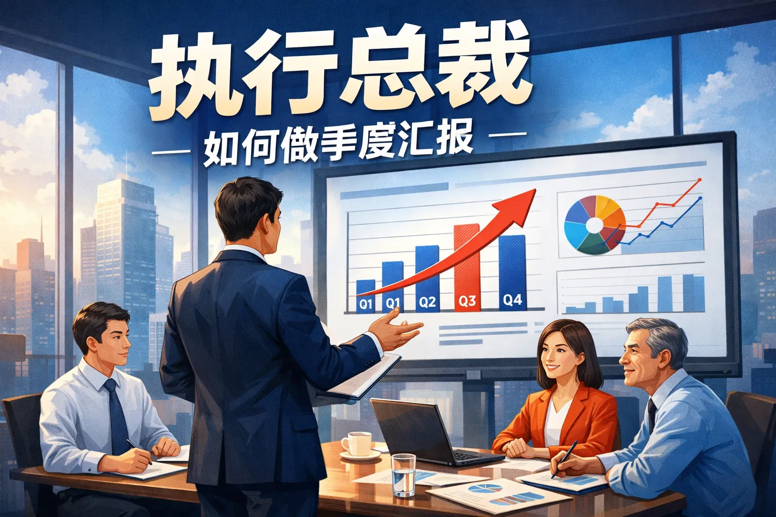 执行总裁如何做季度汇报