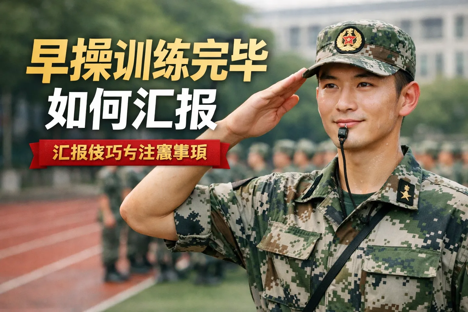 早操训练完毕如何汇报