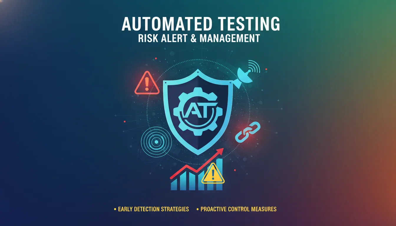 自动化测试风险怎么预警?管理要点