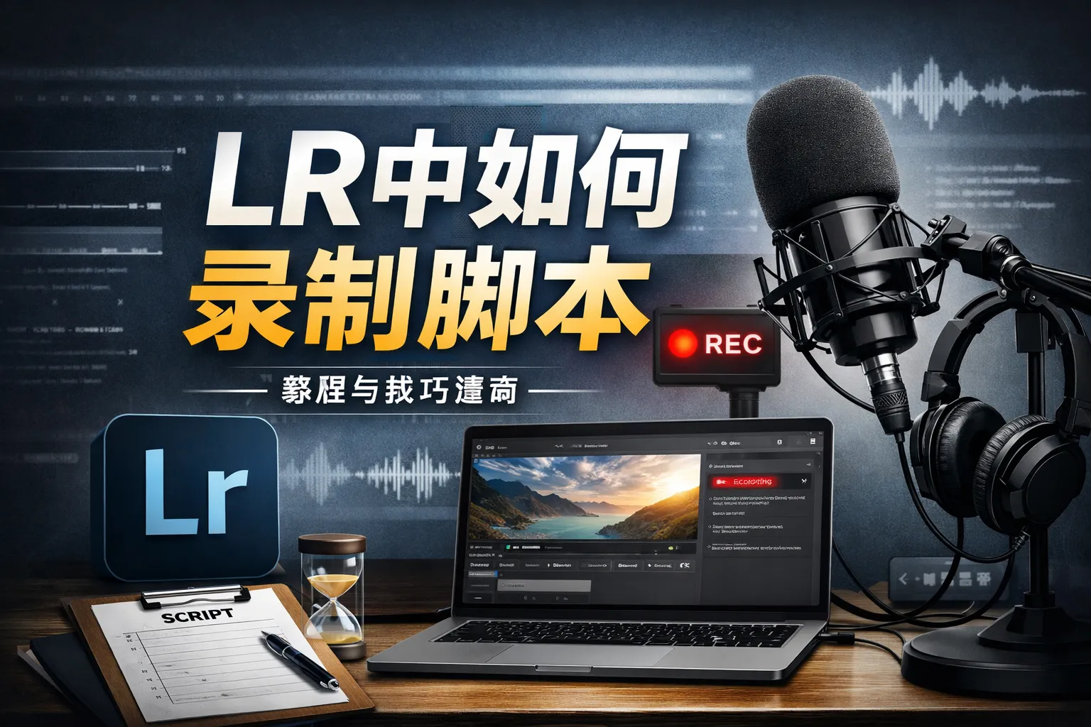 lr中如何录制脚本