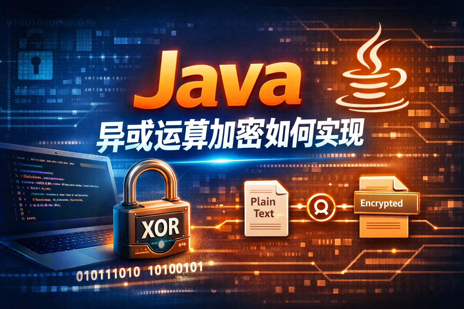 java异或运算加密如何实现
