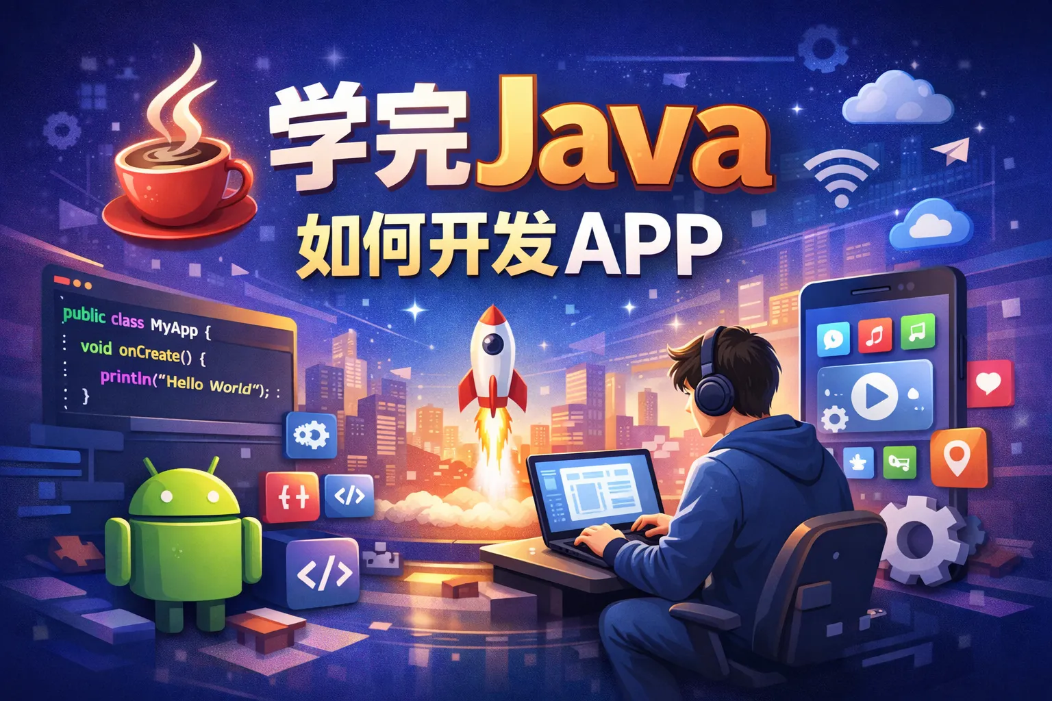 学完Java如何开发app