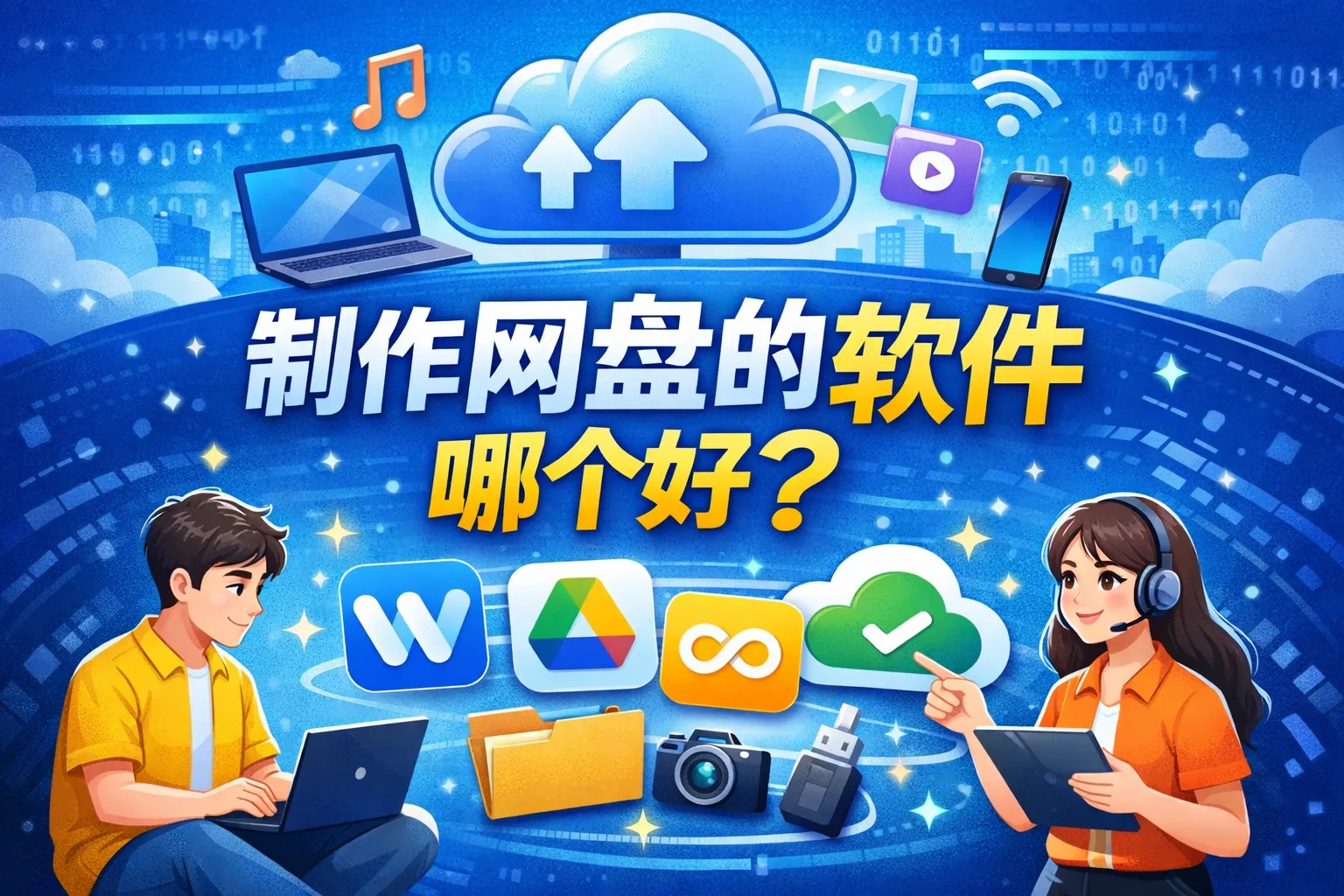 制作网盘的软件哪个好