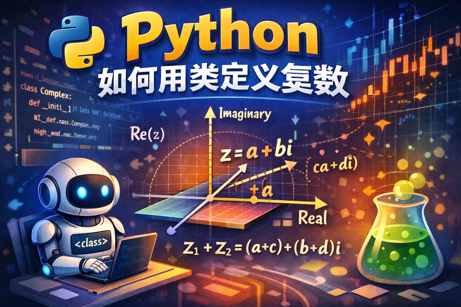 python如何用类定义复数