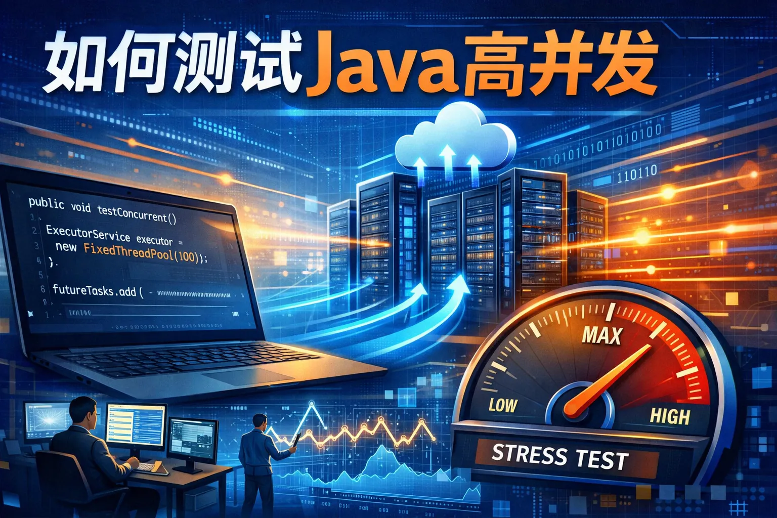 如何测试java高并发