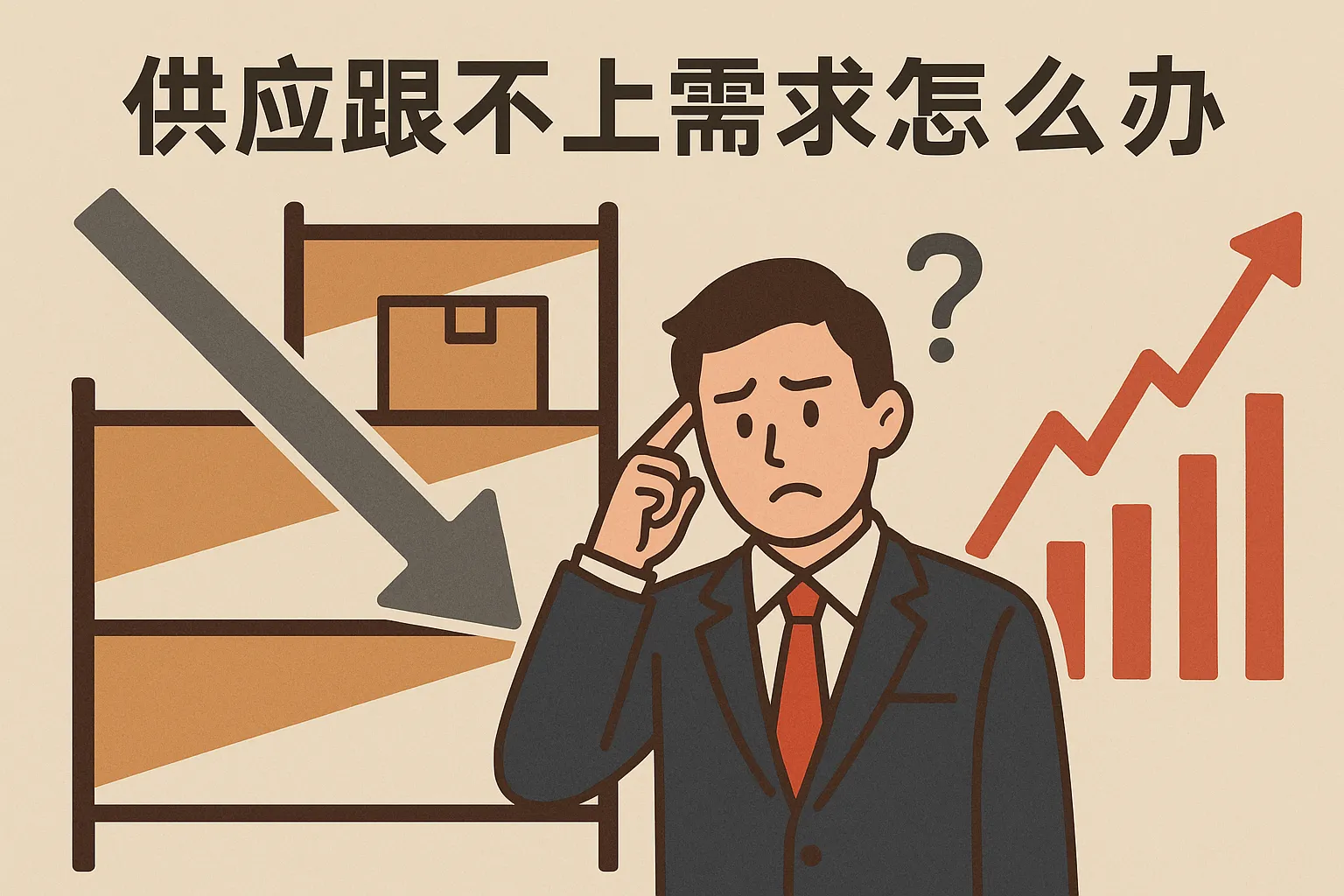 供应跟不上需求怎么办