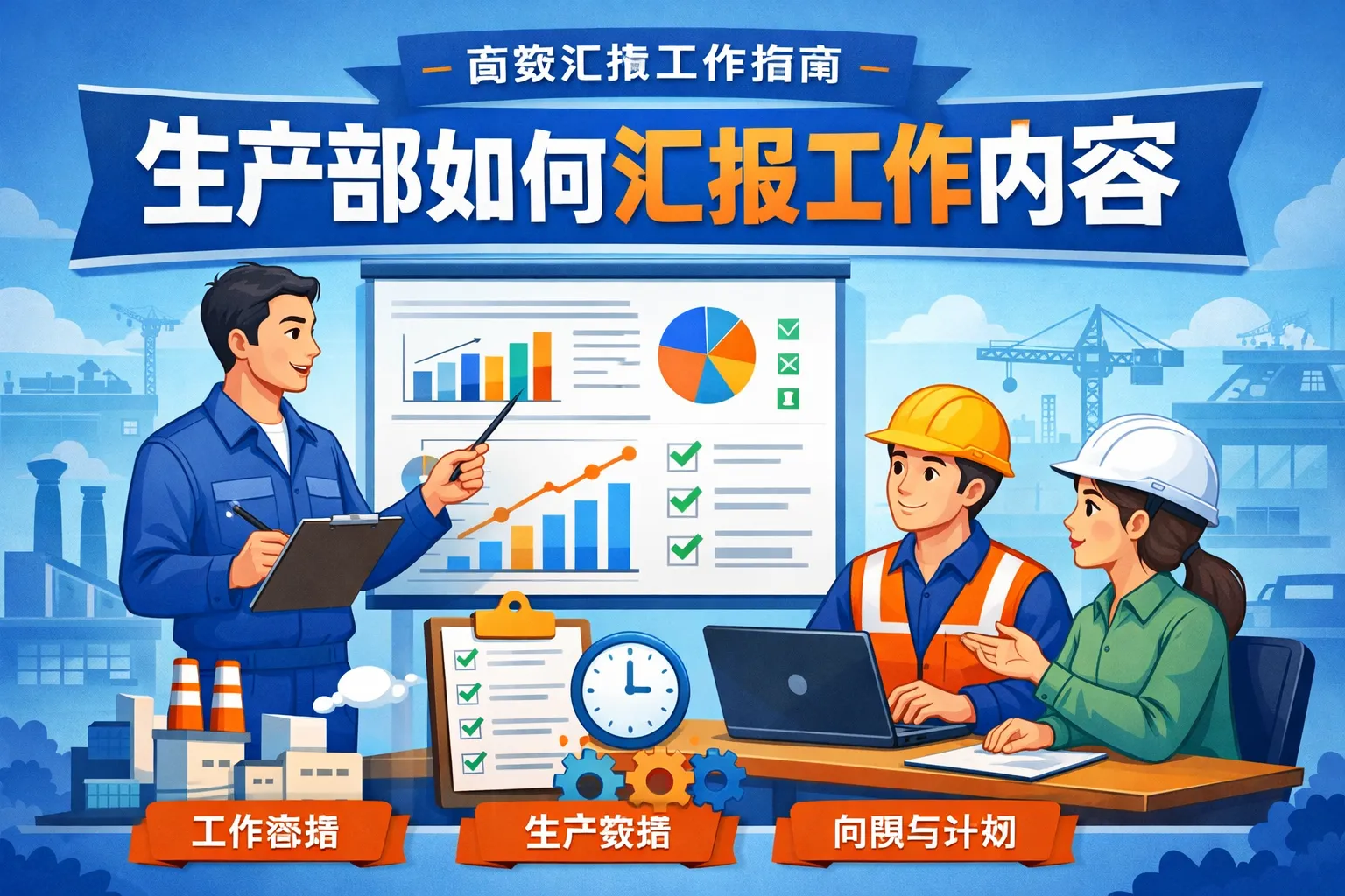 生产部如何汇报工作内容