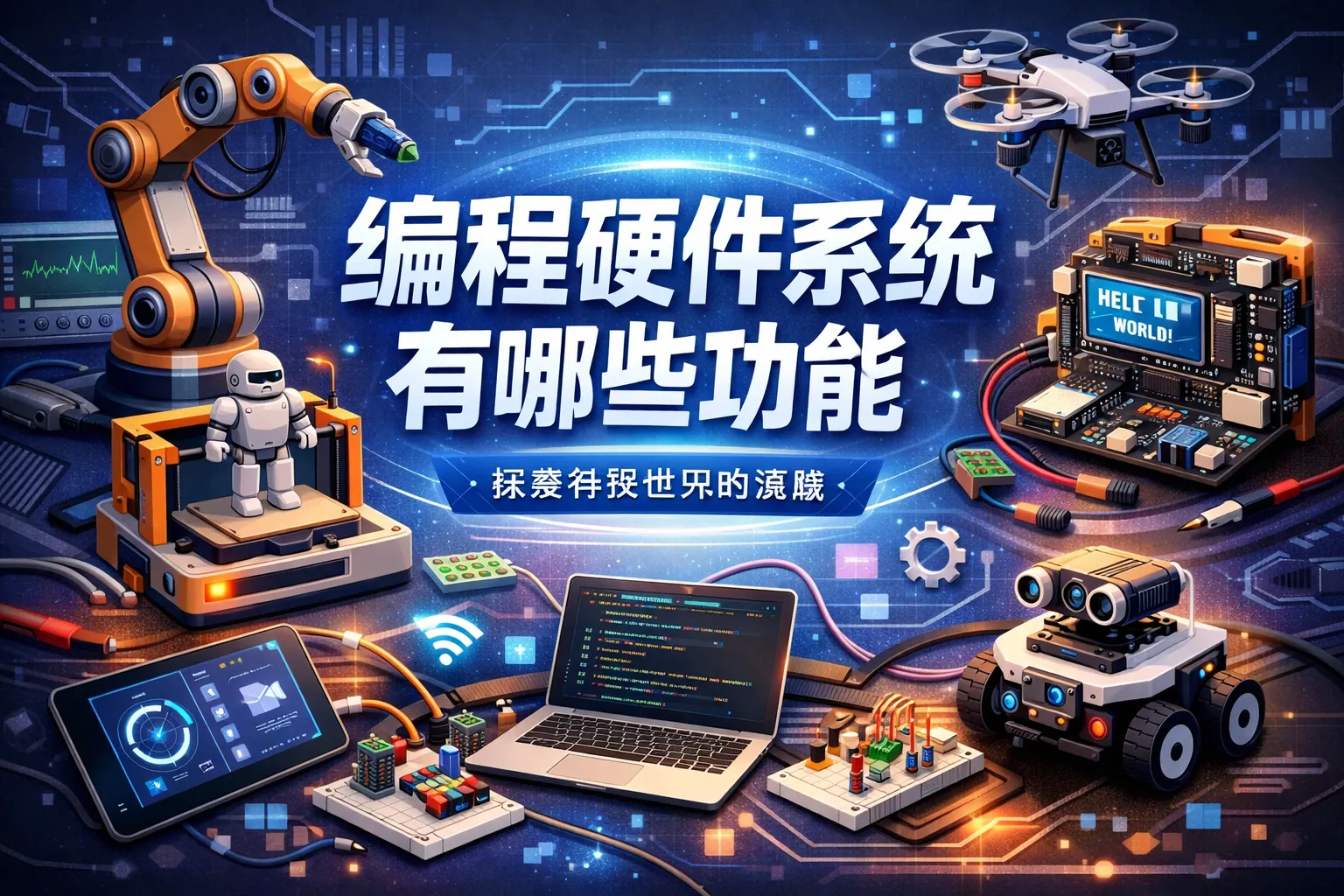 编程硬件系统有哪些功能