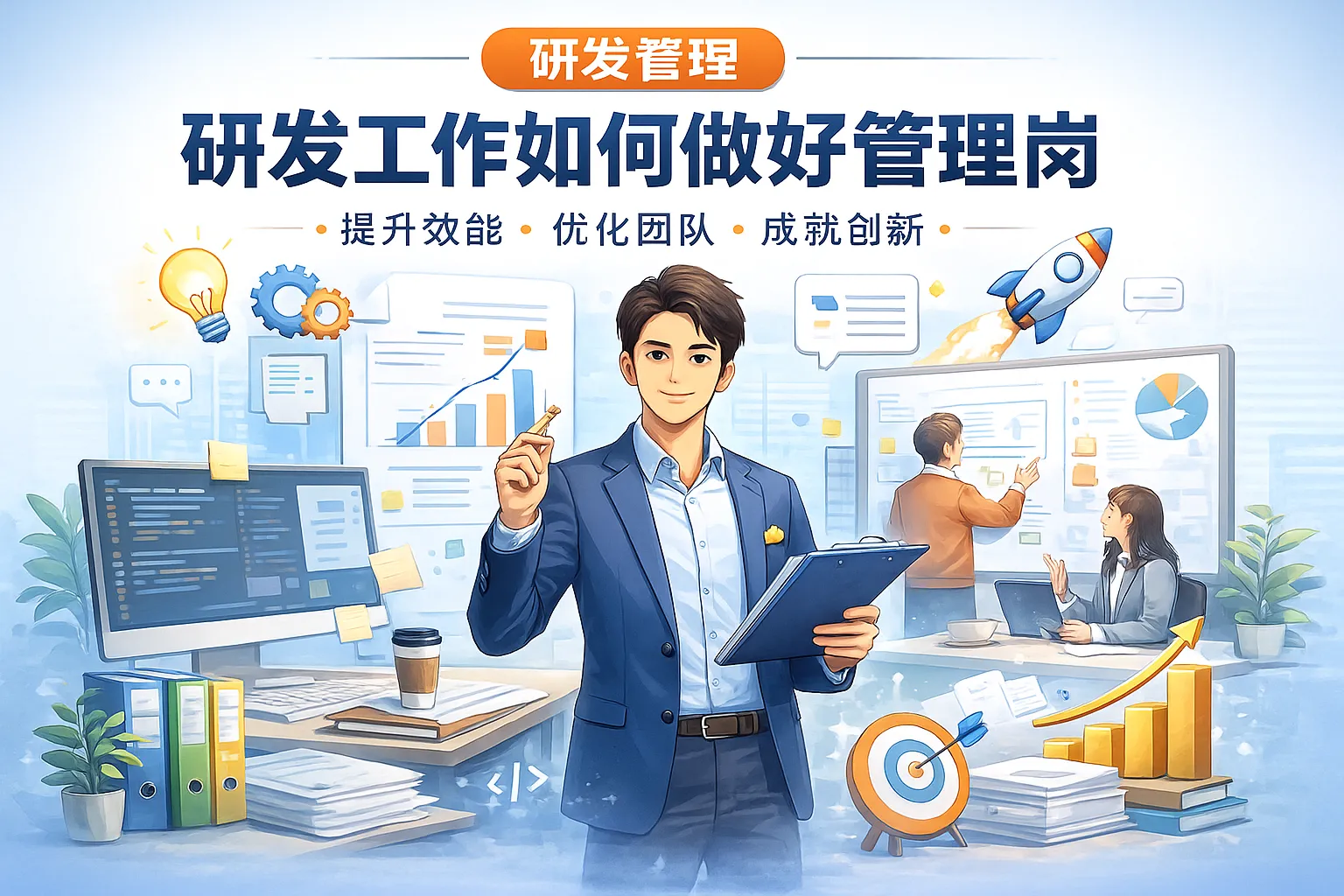 研发工作如何做好管理岗