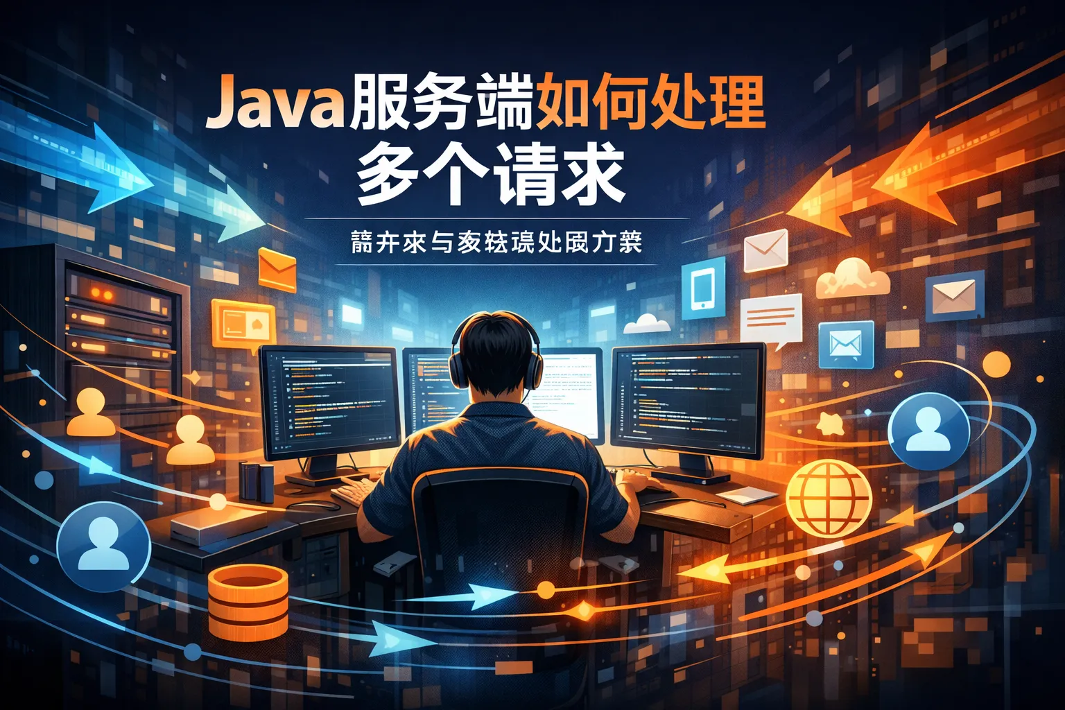 java服务端如何处理多个请求