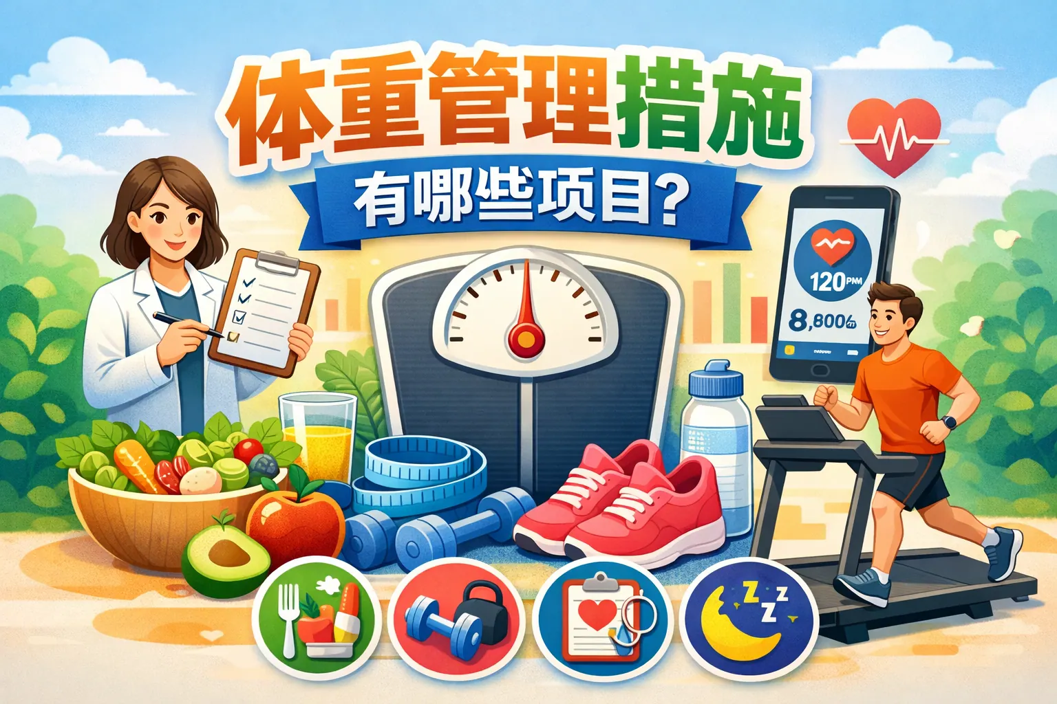 体重管理措施有哪些项目