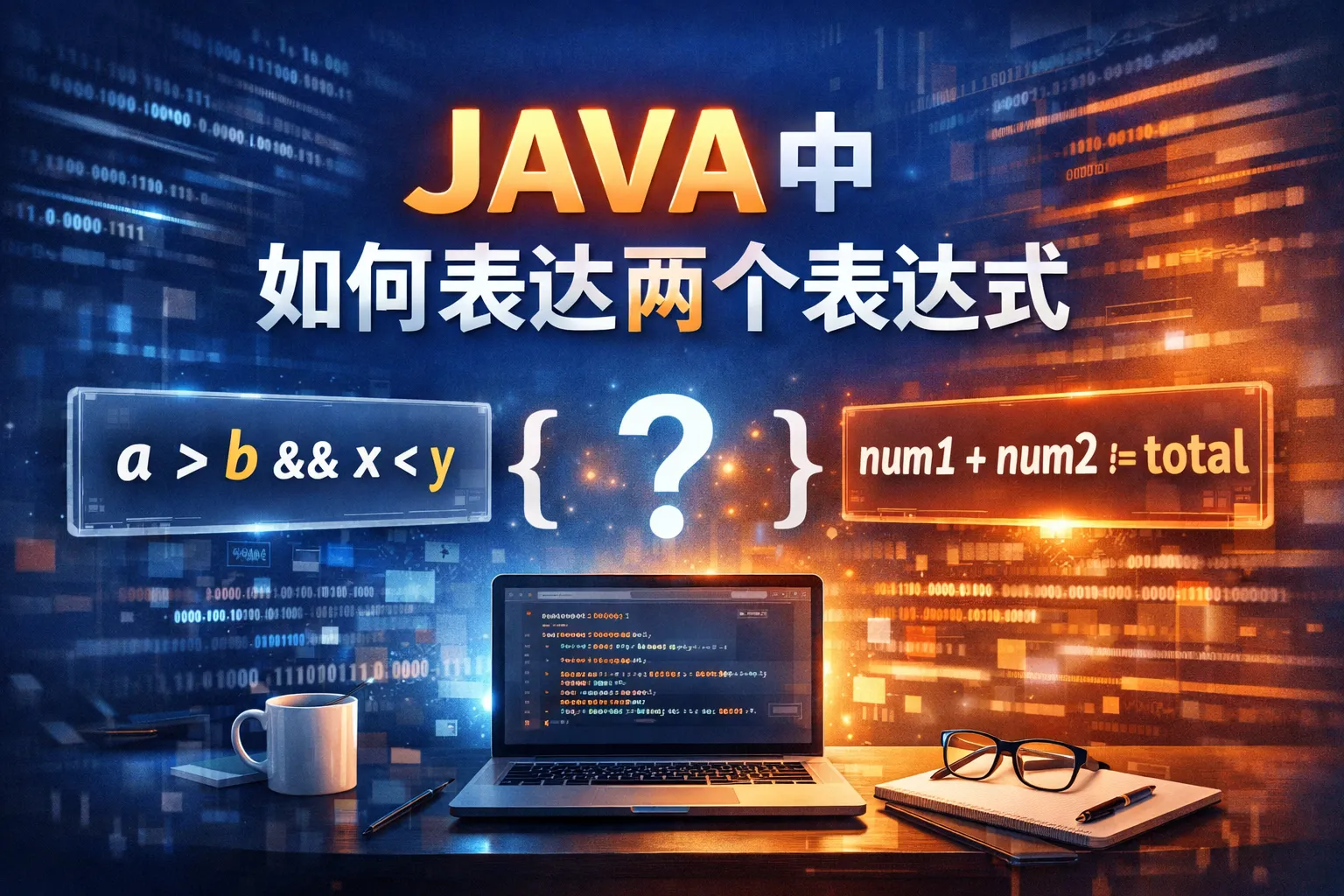 JAVA中如何表达两个表达式