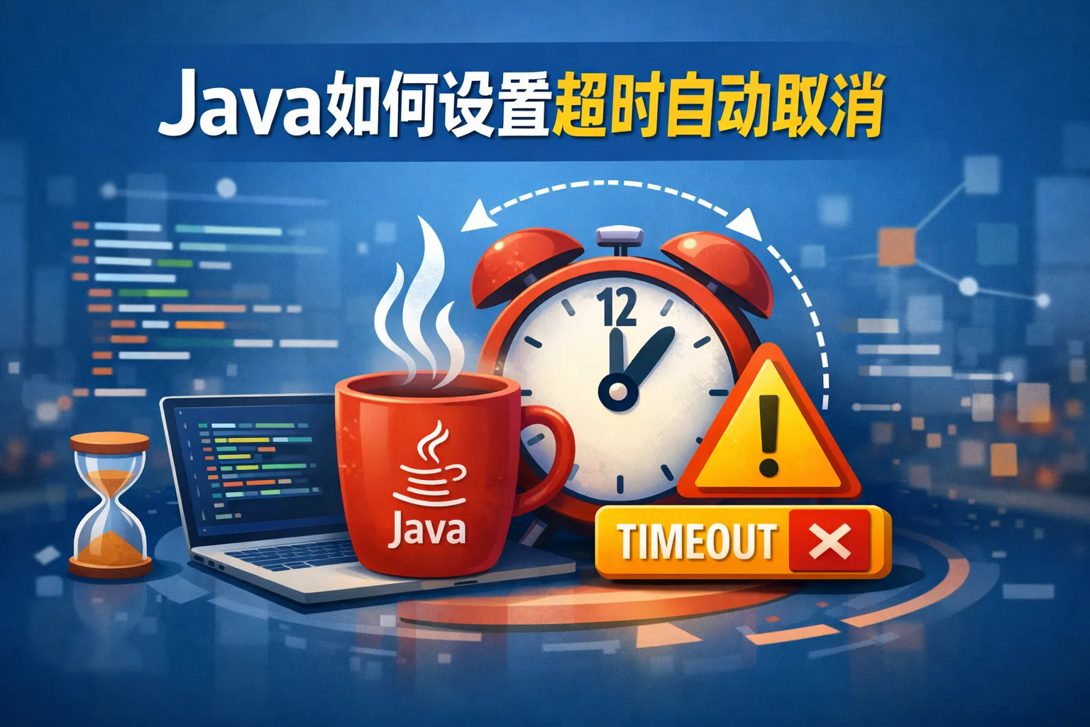 java如何设置超时自动取消