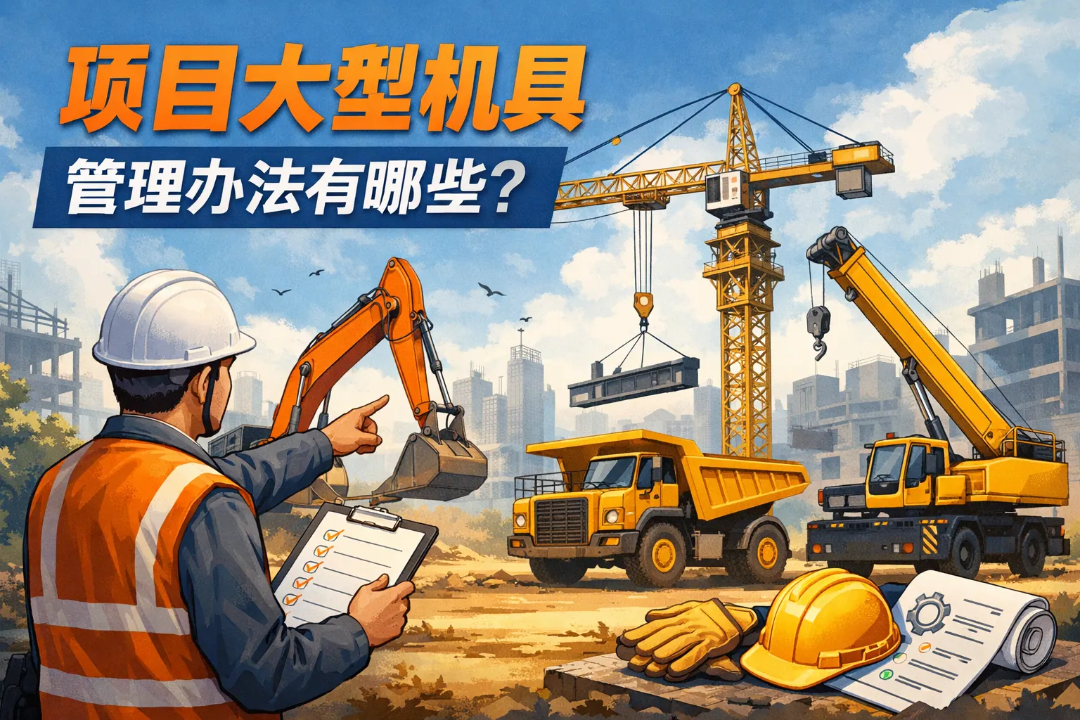 项目大型机具管理办法有哪些