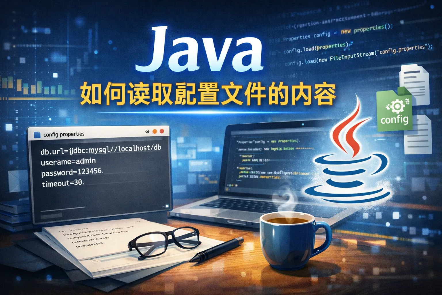 java如何读取配置文件的内容
