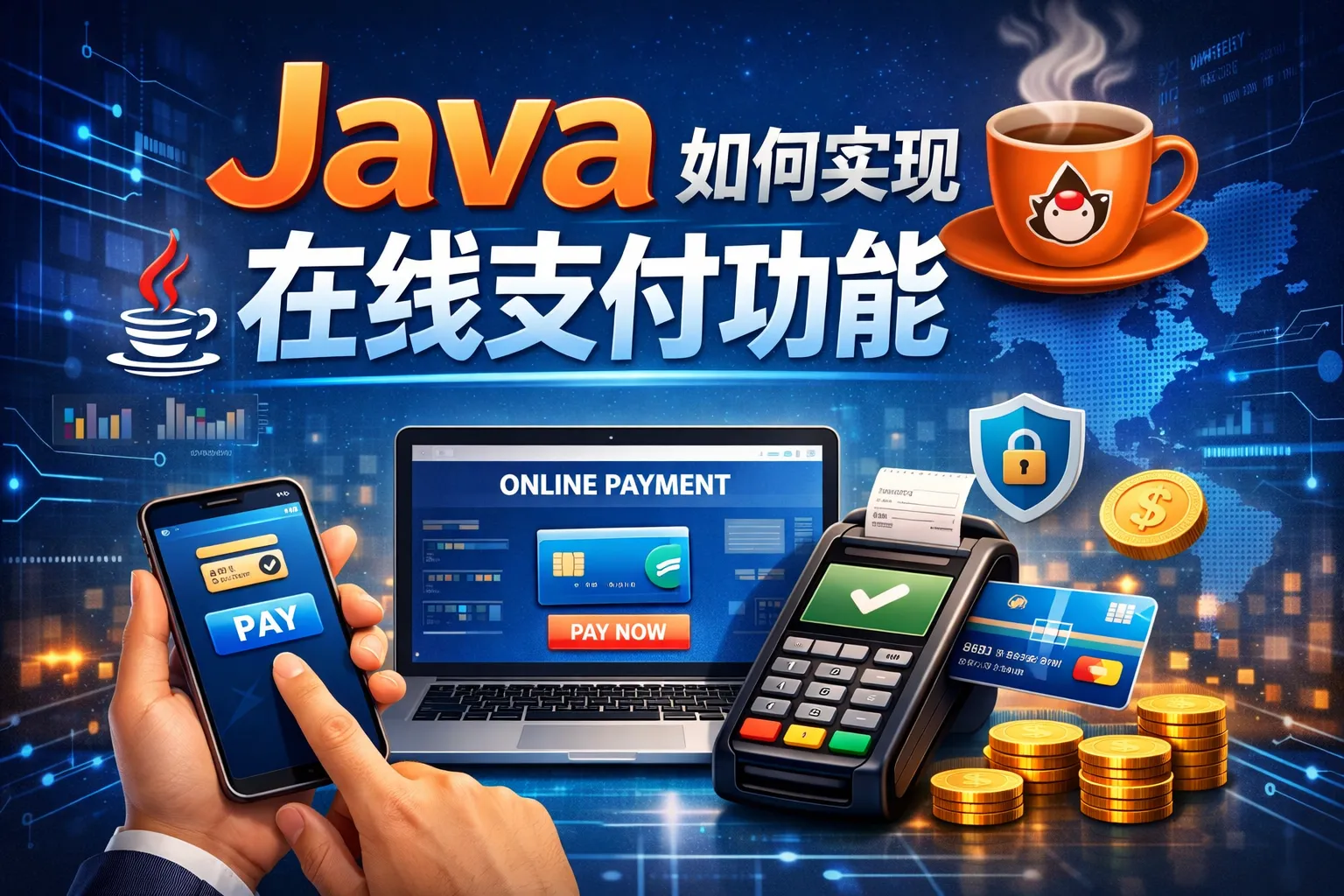 java如何实现在线支付功能