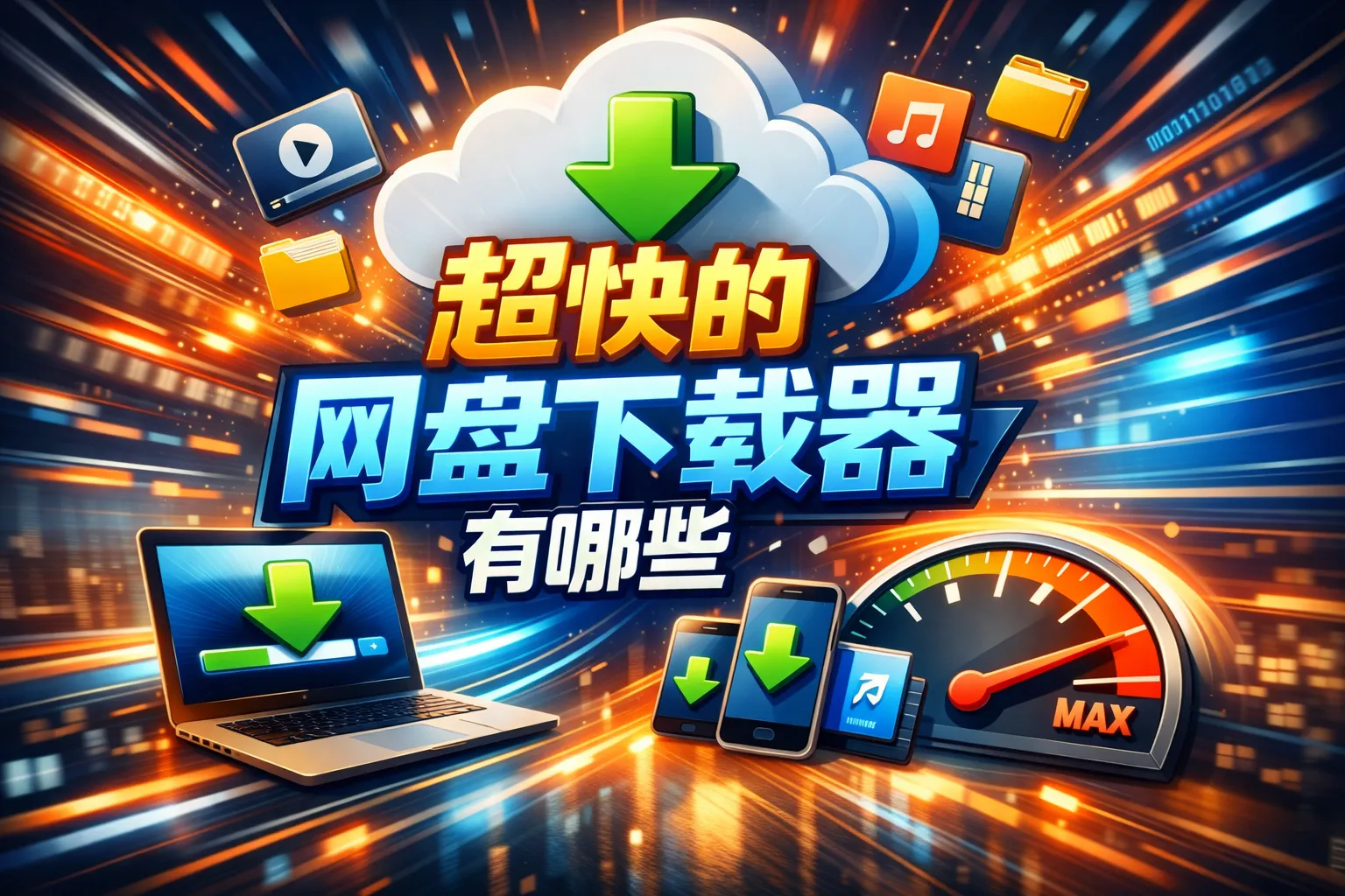 超快的网盘下载器有哪些
