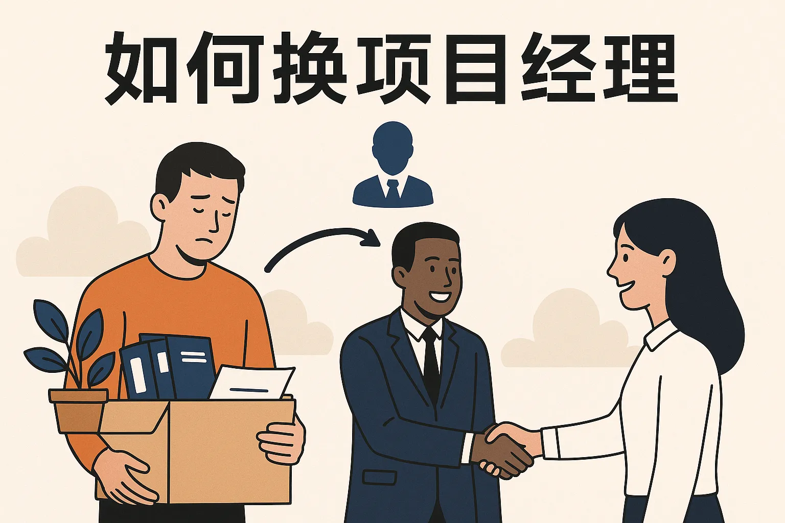 如何换项目经理