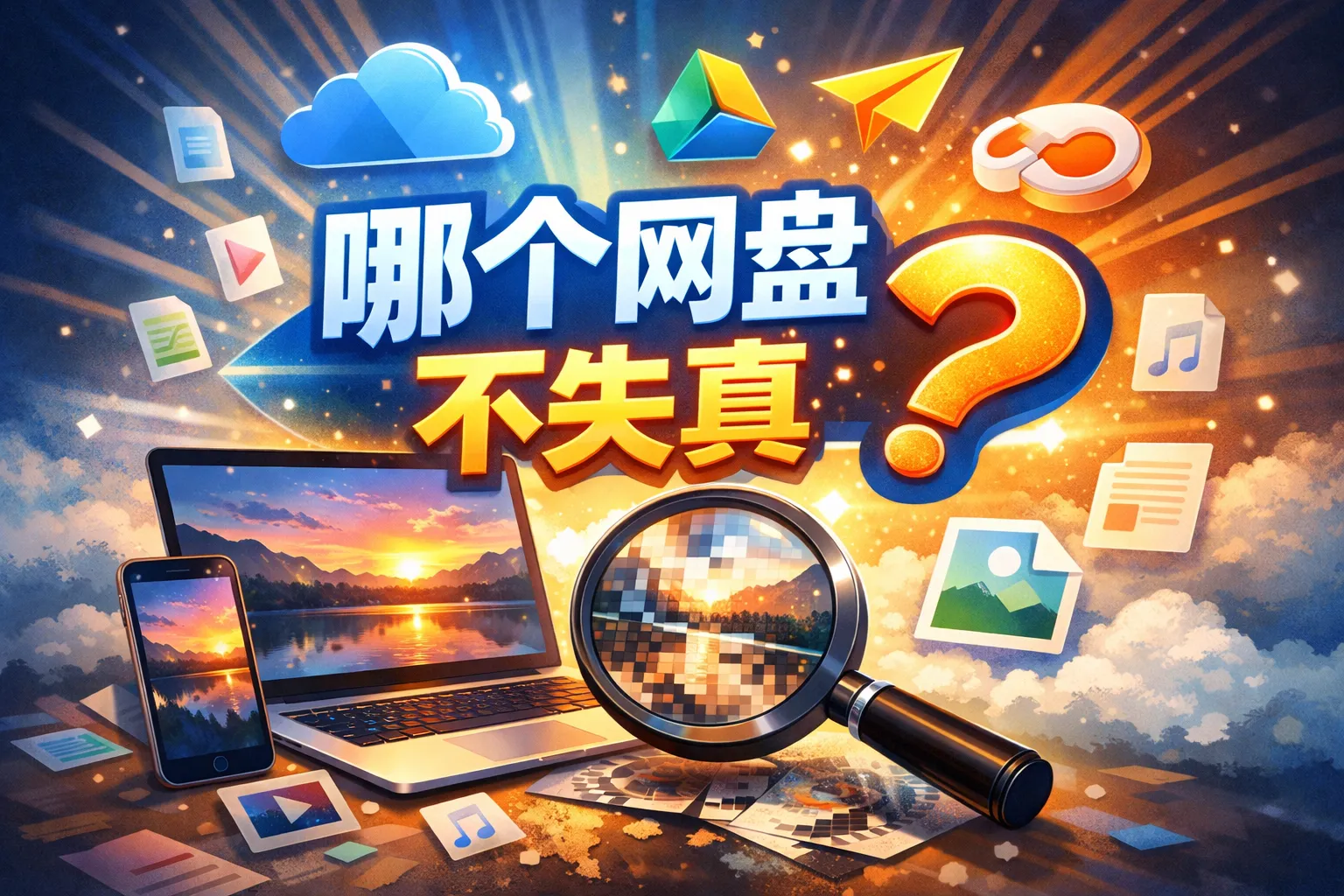 哪个网盘不失真