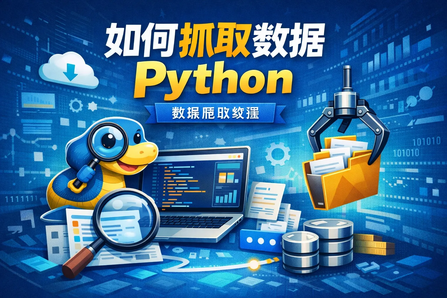 如何抓取数据 Python