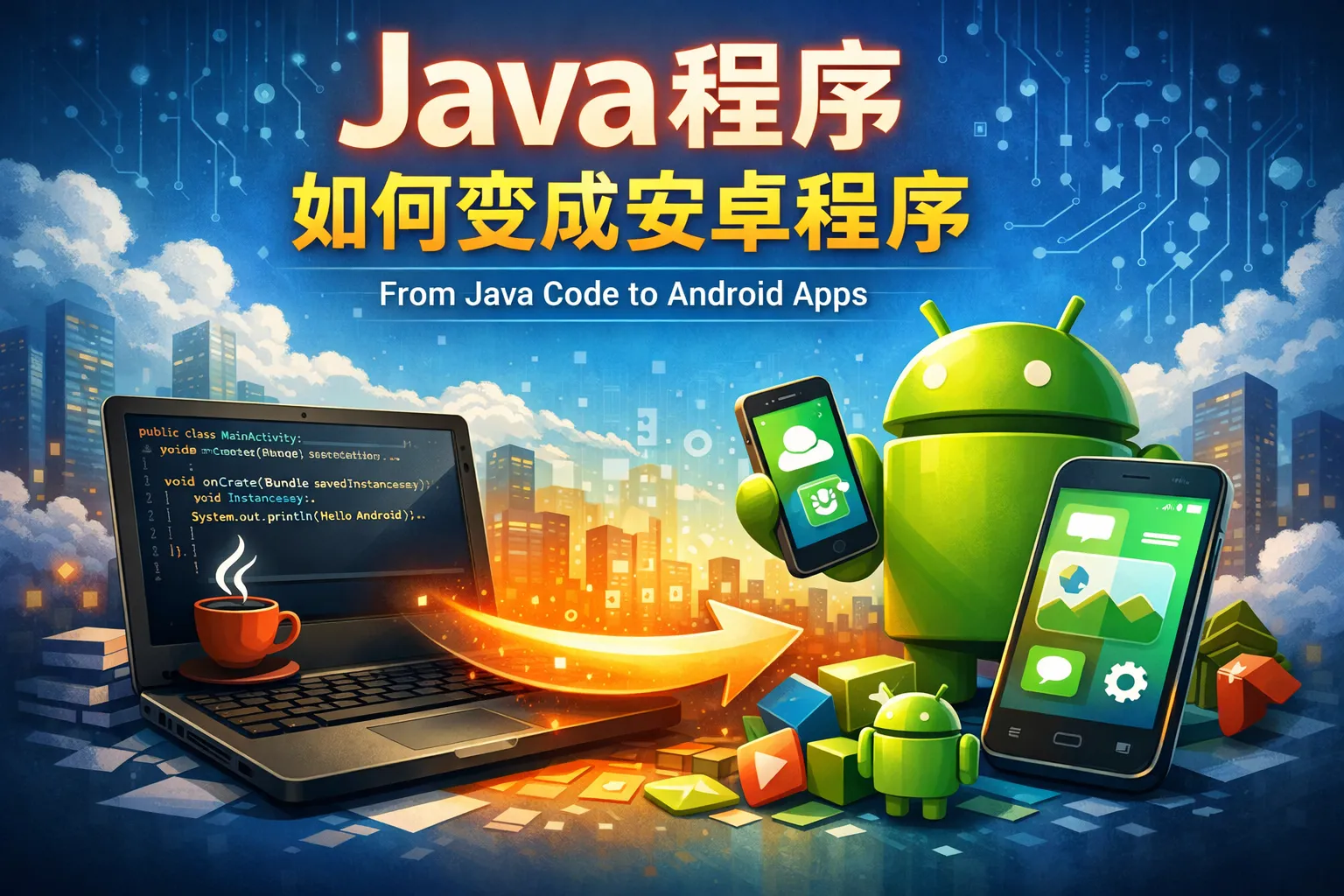 java程序如何变成安卓程序