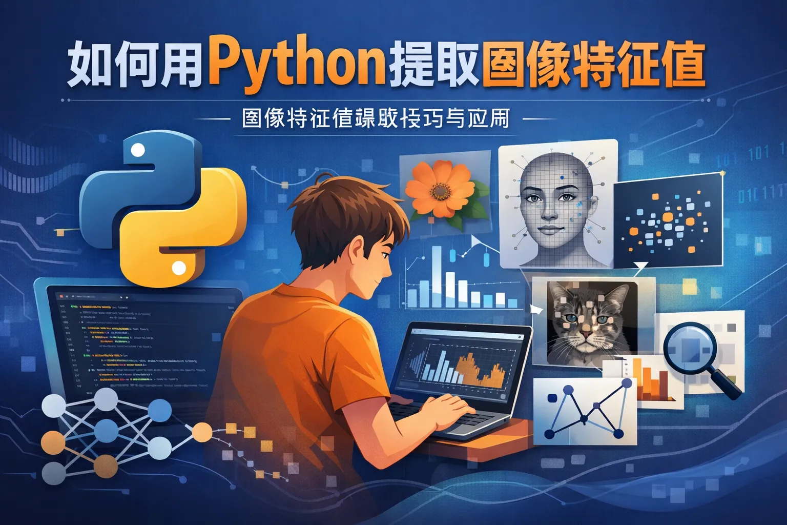 如何用python提取图像特征值