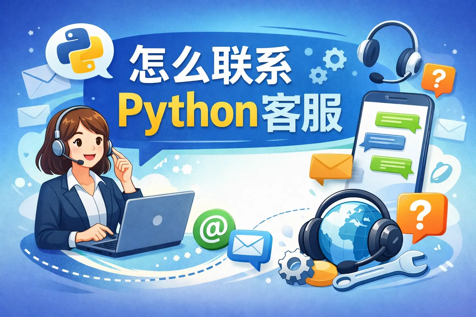 怎么联系python客服