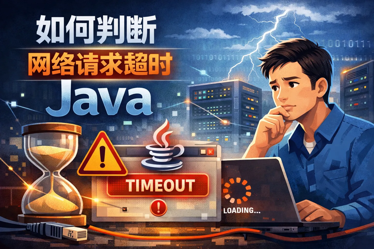 如何判断网络请求超时java