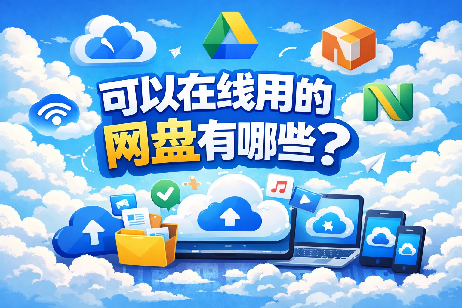 可以在线用的网盘有哪些